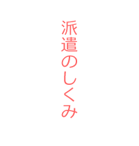 派遣のしくみ